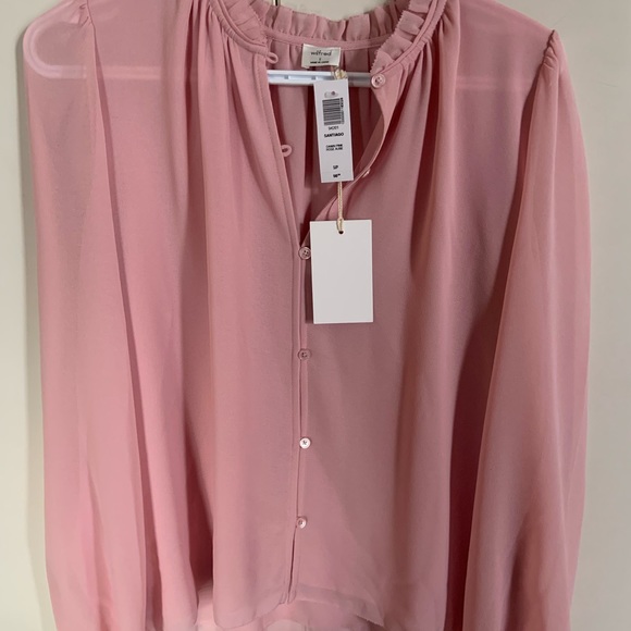 Aritzia Babaton pink blouse - brand new - Picture 2 of 3